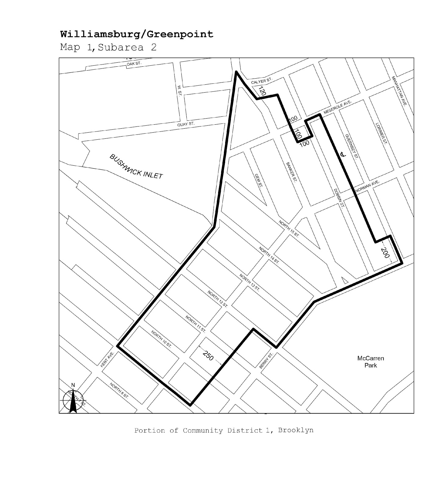 Zoning Resolutions J-Designated Areas Within Manufacturing Districts.33